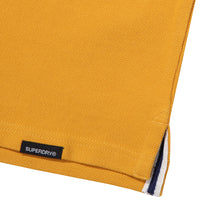 Athletics Felt Polo Shirt - Mustard