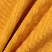 Athletics Felt Polo Shirt - Mustard