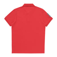 Athletics Felt Polo Shirt - Red