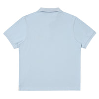 Tiger Logo Polo Shirt - Grey/Blue