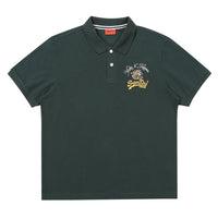 Tiger Logo Polo Shirt - Hunter