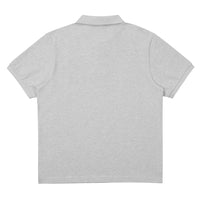 Tiger Logo Polo Shirt - L/Grey