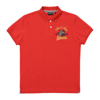 Snake Logo Polo Shirt - Red
