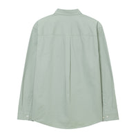 Logo Embroidered Cotton Shirt