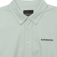 Logo Embroidered Cotton Shirt