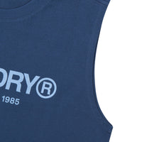 Core Logo Sleeveless - D/Blue