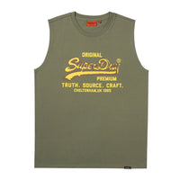 Vintage Logo Sleeveless - Khaki