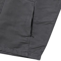 Hooded Signature Windbreaker Jacket - Charcoal