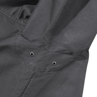 Hooded Signature Windbreaker Jacket - Charcoal