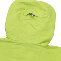Hooded Signature Windbreaker Jacket - Lime