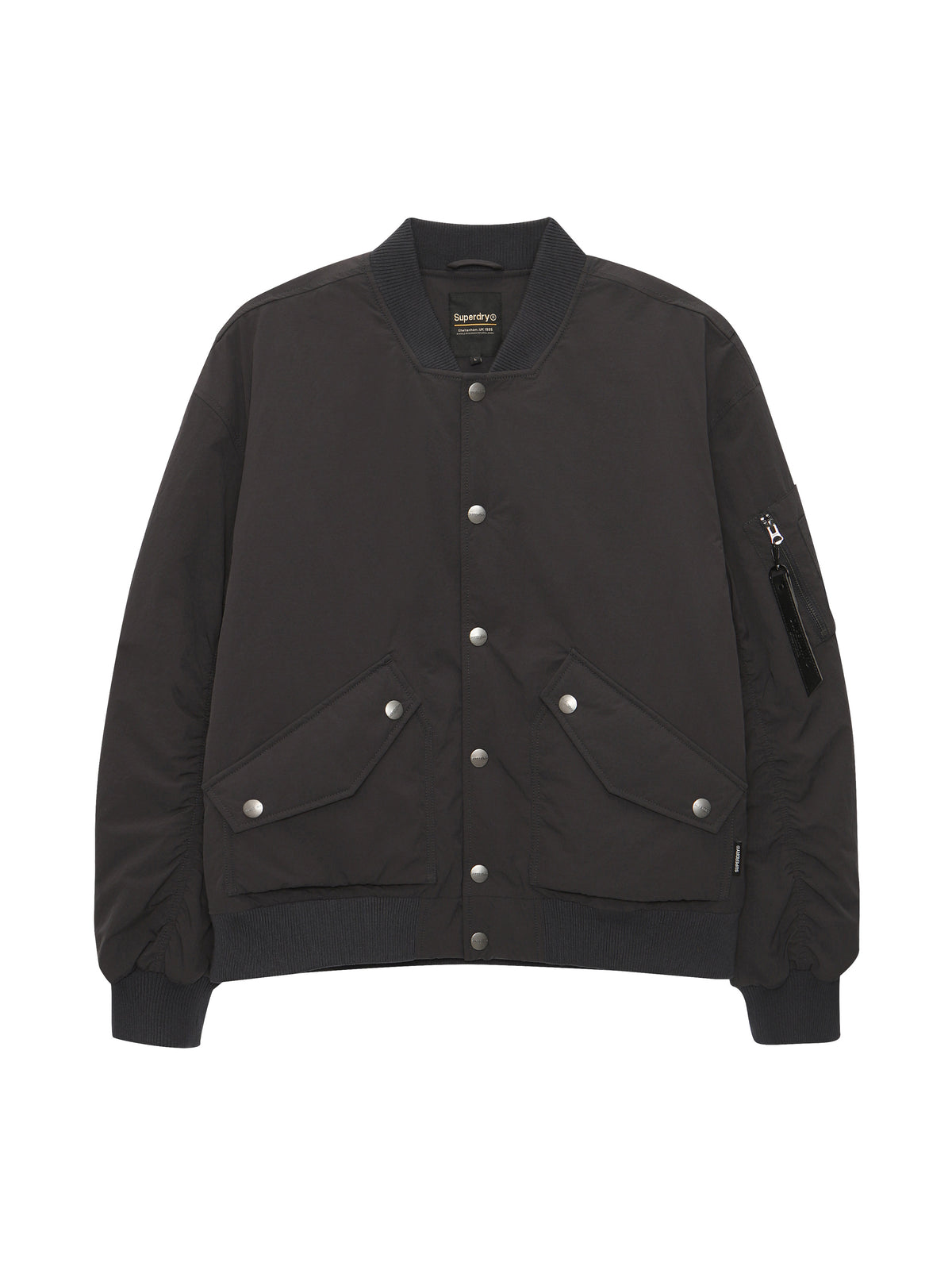 Logo Embroidery Padded Bomber