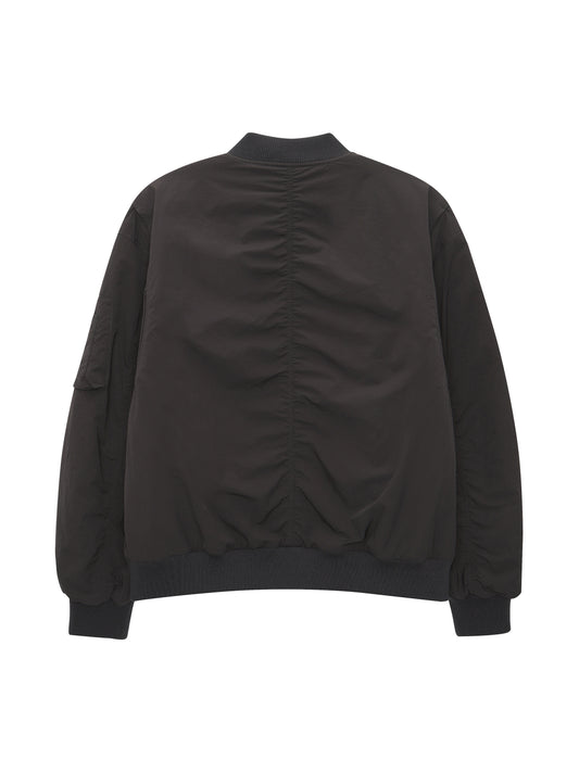 Logo Embroidery Padded Bomber