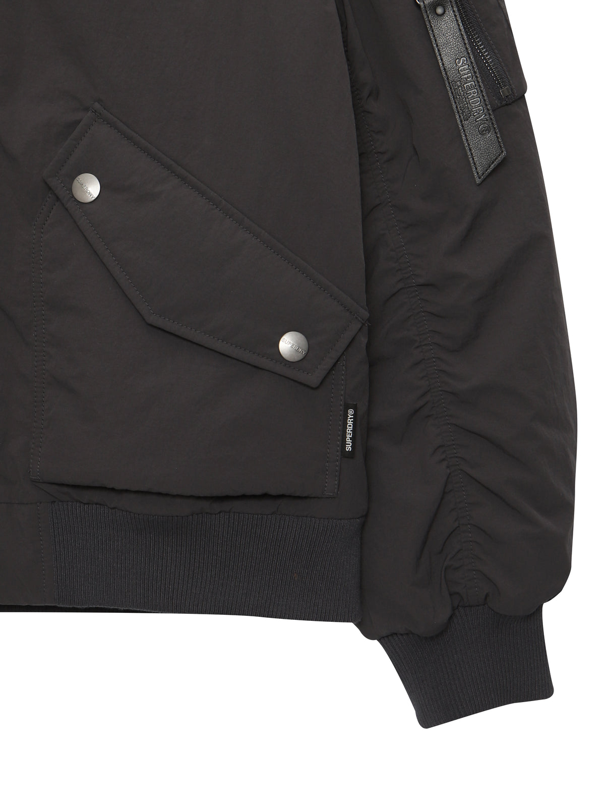 Logo Embroidery Padded Bomber