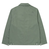 Zip Through Chore Jacket - Khaki