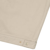 Zip Through Chore Jacket - L/Beige