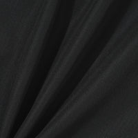 High Neck Windbreaker Jacket - Black