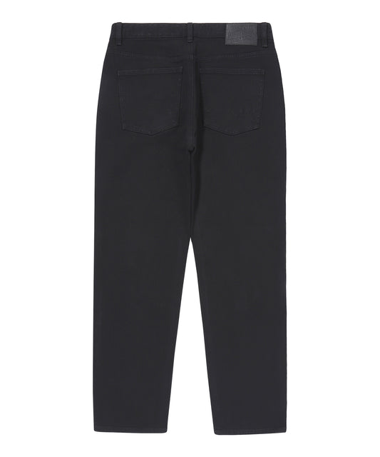 Vintage Slim Denim Pants - Black