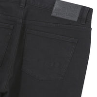 Vintage Slim Denim Pants - Black