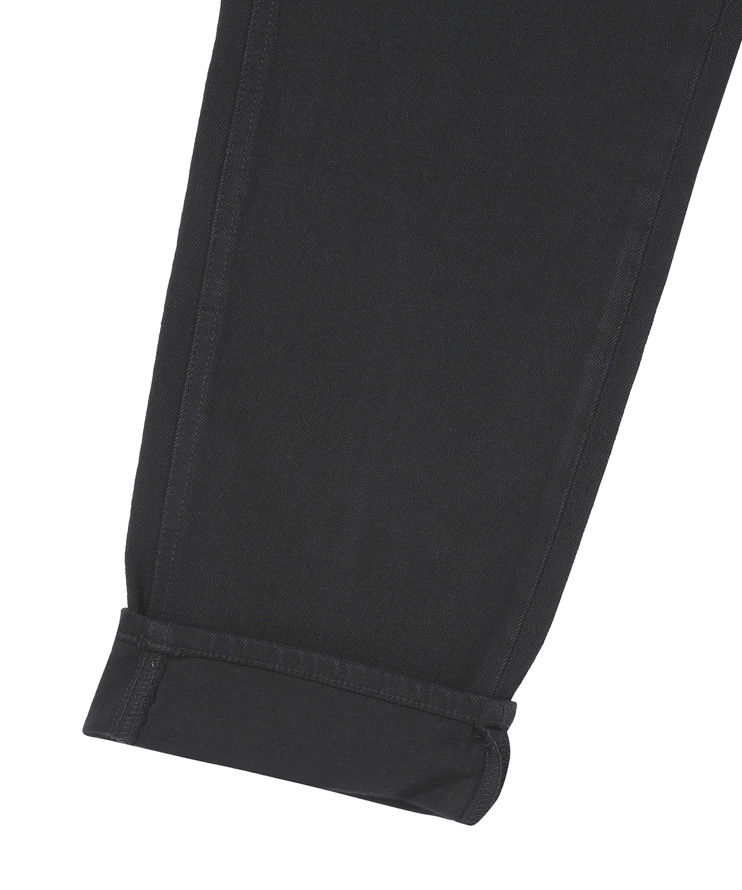 Vintage Slim Denim Pants - Black