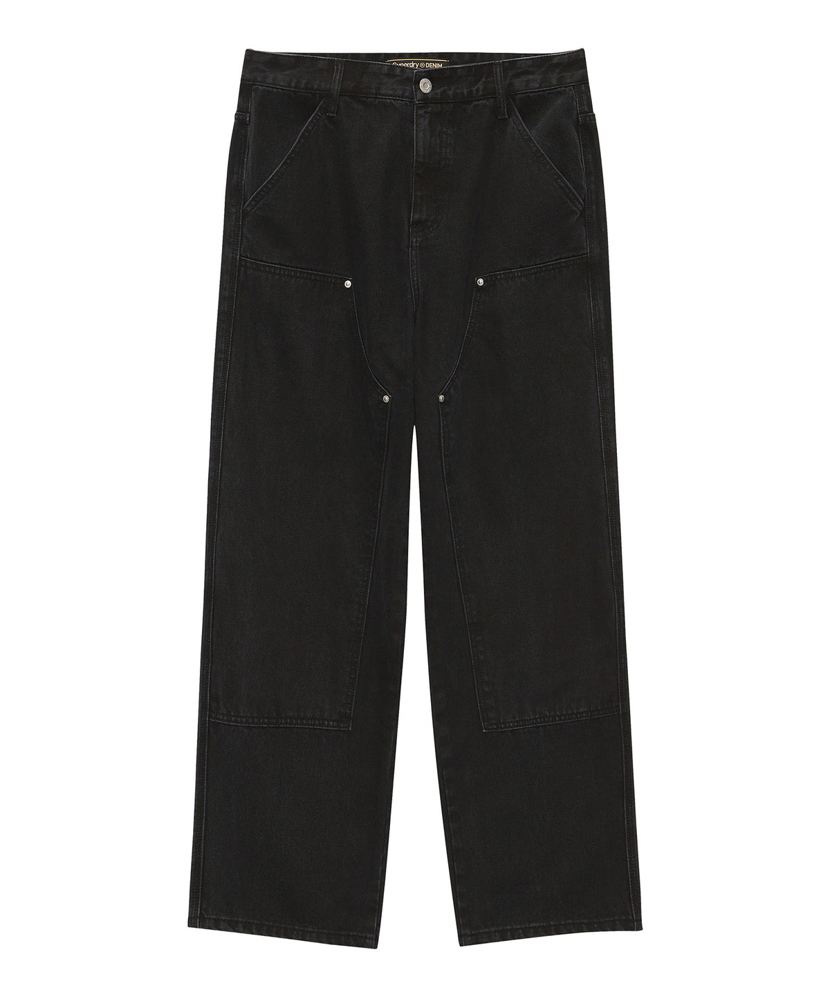 Double Knee Denim Carpenter Pants 2