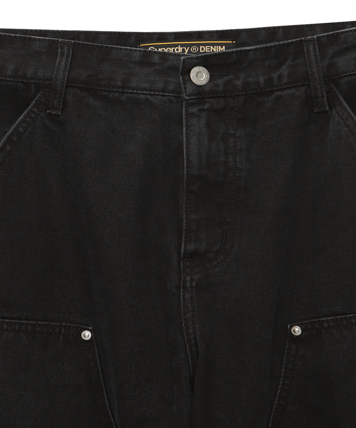 Double Knee Denim Carpenter Pants 2