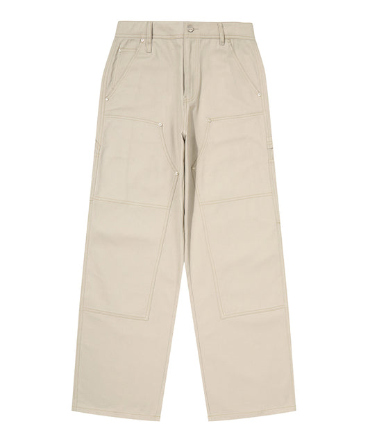 Double Knee Cotton Work Pants