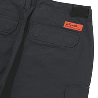 Cargo Parachute Pants - Black