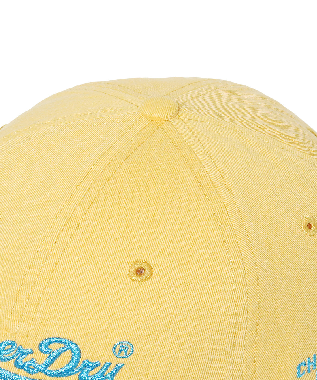 Pigment Vintage Logo Ball Cap - Yellow