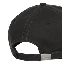 Vintage Embroidery Ball Cap - Black