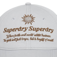 Vintage Embroidery Ball Cap - Grey