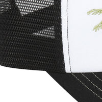 Surf Mesh Trucker Ball Cap - Black