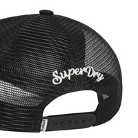 Surf Mesh Trucker Ball Cap - Black