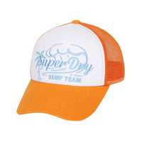 Surf Mesh Trucker Ball Cap - Orange