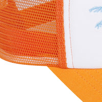 Surf Mesh Trucker Ball Cap - Orange