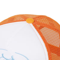 Surf Mesh Trucker Ball Cap - Orange