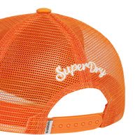 Surf Mesh Trucker Ball Cap - Orange