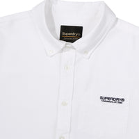 Core Short Sleeve Oxford Shirt - White