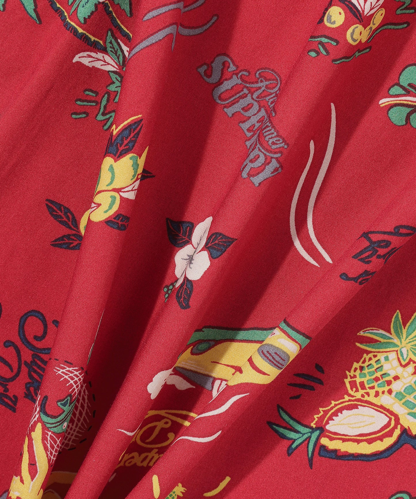 Farm Surf Hawaiian Shirt - Red