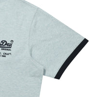 Vintage Logo Ringer T-Shirt - M/Skyblue