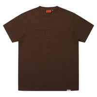 Big Logo Emb T-Shirt - Brown