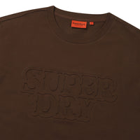 Big Logo Emb T-Shirt - Brown