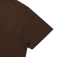 Big Logo Emb T-Shirt - Brown