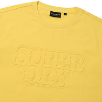 Big Logo Emb T-Shirt - Yellow