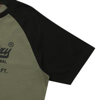 Vintage Logo Raglan T-Shirt - Black