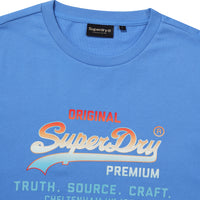 1985 Gradient Vintage Logo T-Shirt - Blue