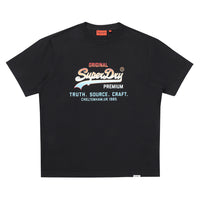 1985 Gradient Vintage Logo T-Shirt - Black