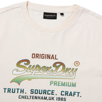 1985 Gradient Vintage Logo T-Shirt - Cream