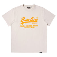 Vintage Logo T-Shirt - L/Beige