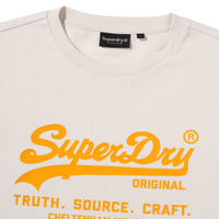 Vintage Logo T-Shirt - L/Beige