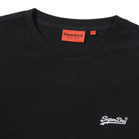 Small Vintage Logo Emb T-Shirt - Black